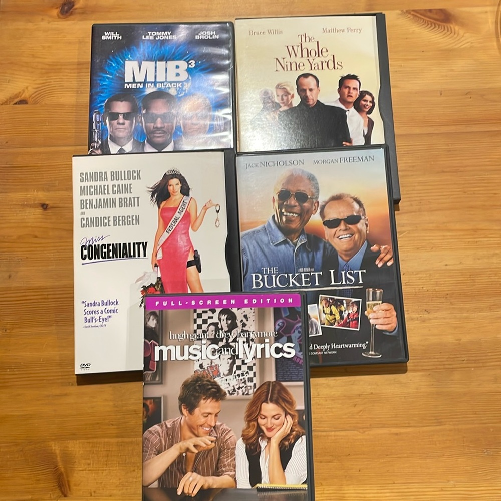 5 Comedy DVD Bundle -  Set of 5 Movies GUC